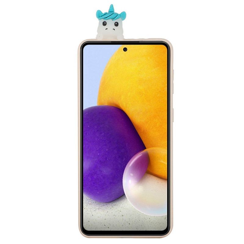 Coque Samsung Galaxy A33 5G Licorne Fun 3D