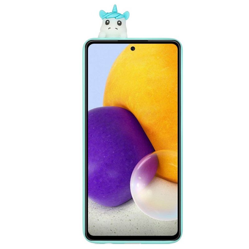 Coque Samsung Galaxy A33 5G Licornes 3D