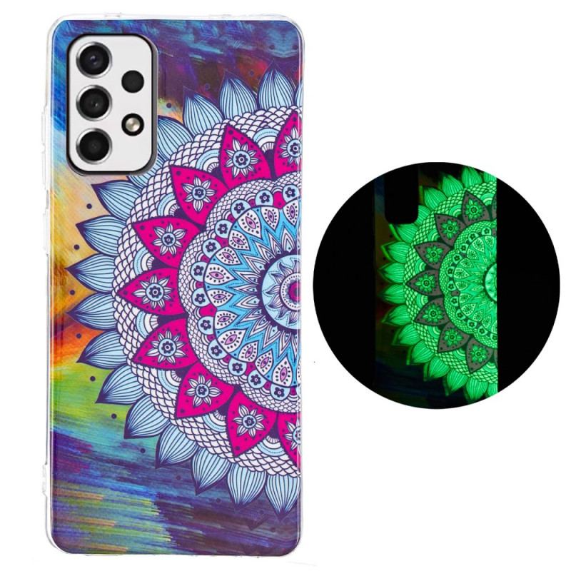 Coque Samsung Galaxy A33 5G Mandala Coloré Fluorescente