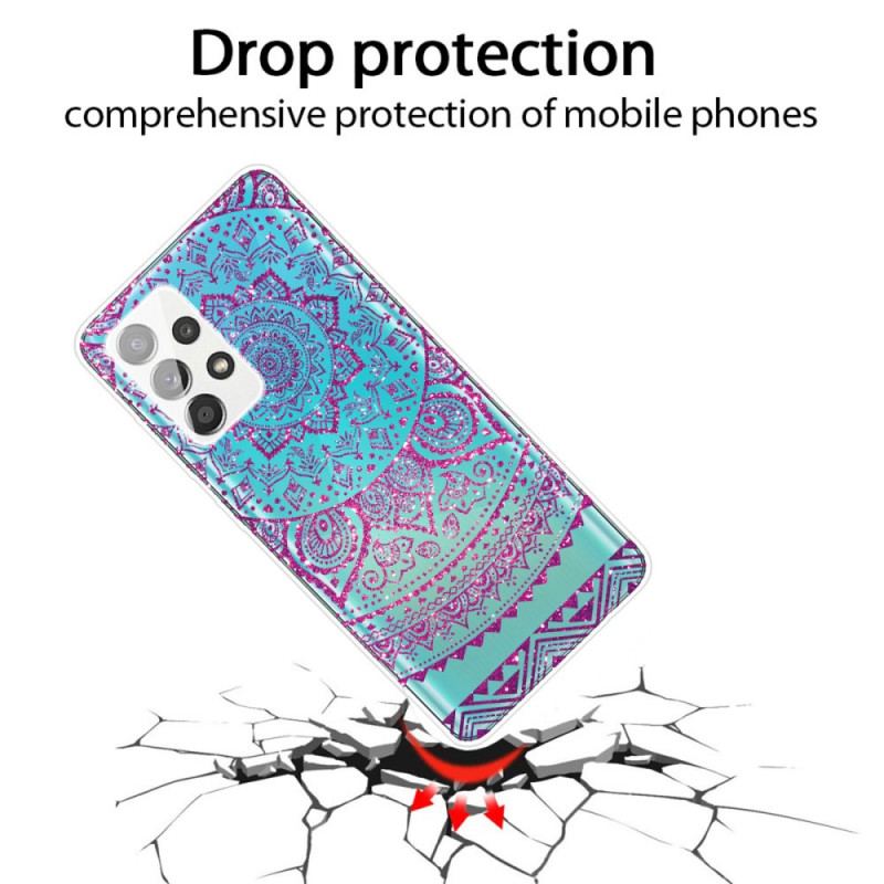 Coque Samsung Galaxy A33 5G Mandala Paillettes