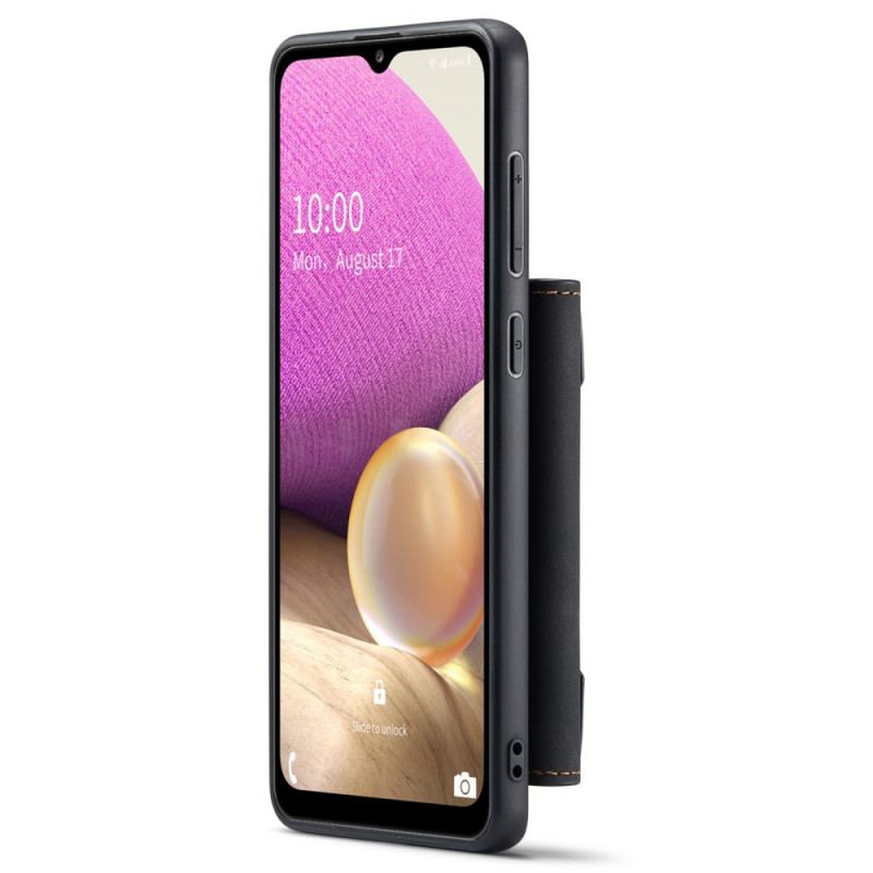 Coque Samsung Galaxy A33 5G Porte-Cartes Détachable DG.MING