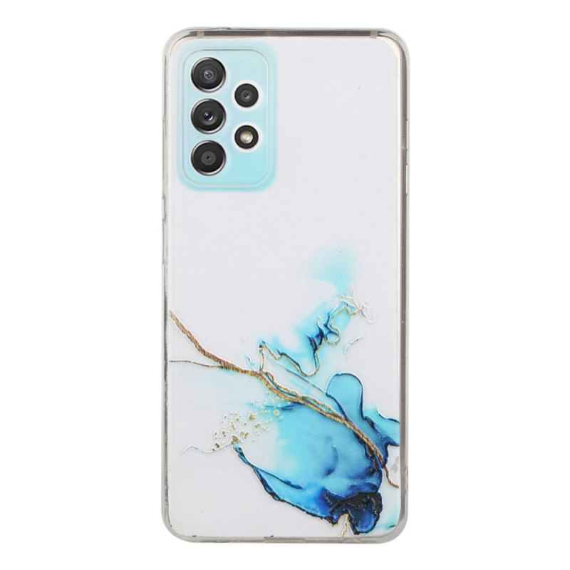 Coque Samsung Galaxy A33 5G Silicone Effet Marbré