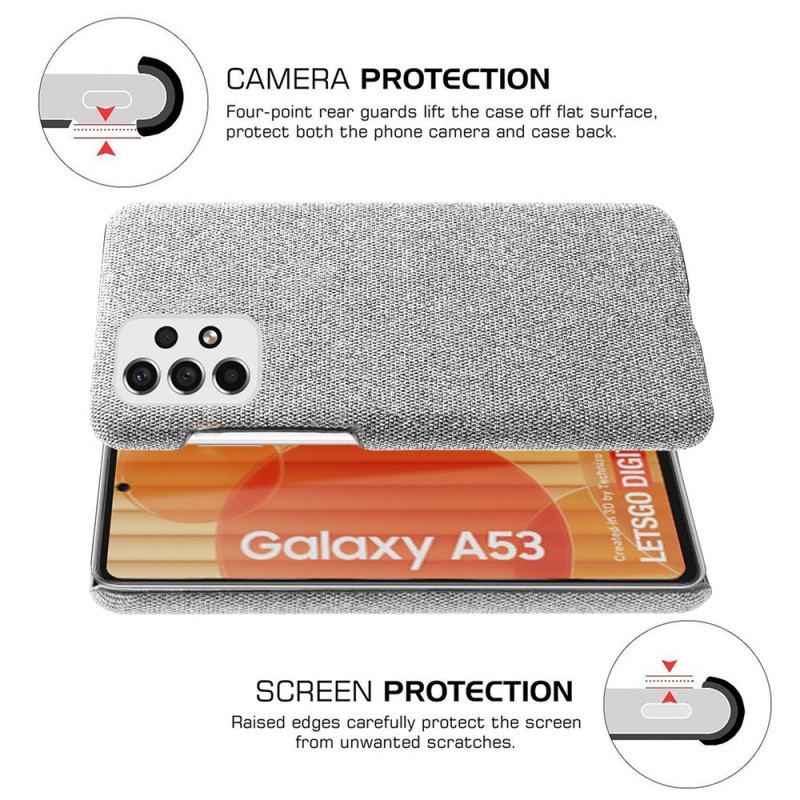 Coque Samsung Galaxy A33 5G Texture Tissu