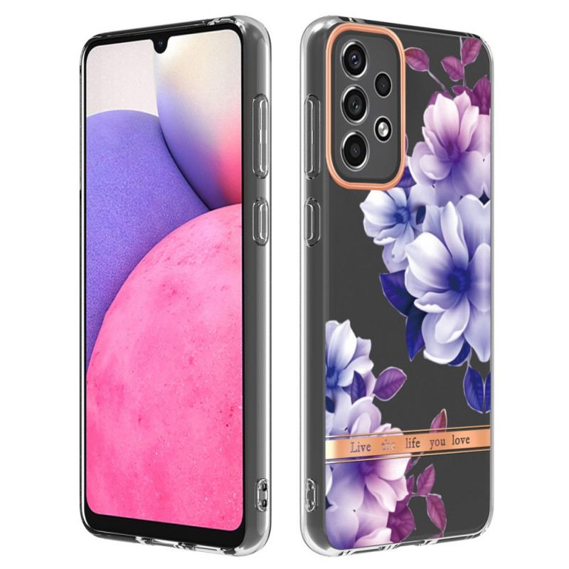 Coque Samsung Galaxy A33 5G Transparente Florale