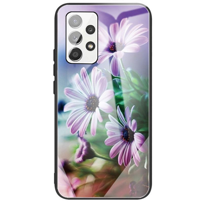 Coque Samsung Galaxy A33 5G Verre Trempé Fleurs