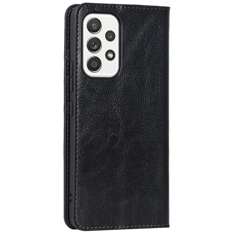 Flip Cover Samsung Galaxy A33 5G Cuir Véritable