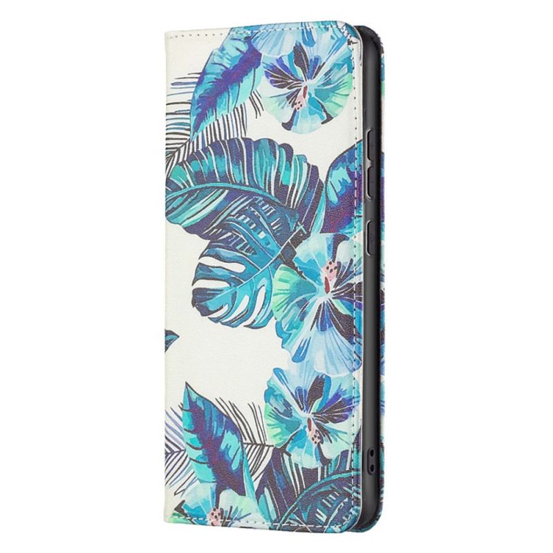 Flip Cover Samsung Galaxy A33 5G Feuilles