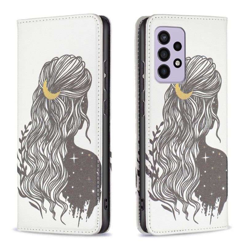 Flip Cover Samsung Galaxy A33 5G Jolie Chevelure