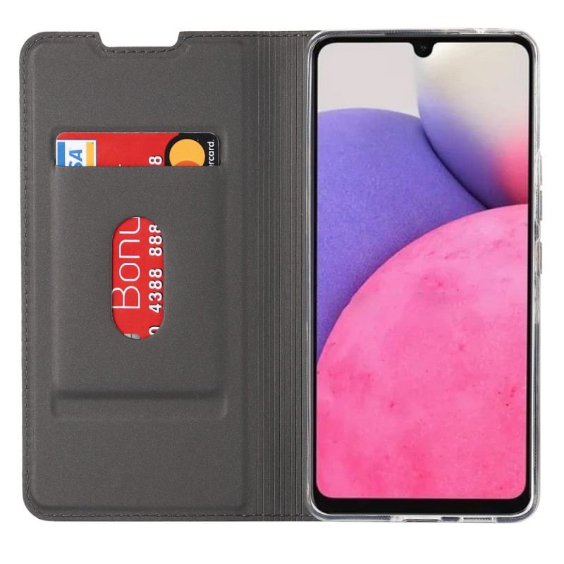 Flip Cover Samsung Galaxy A33 5G Style Cuir Ultra Fine