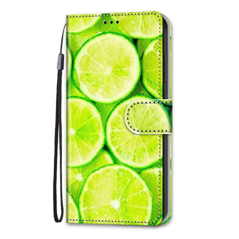 Housse Samsung Galaxy A33 5G Citrons Verts