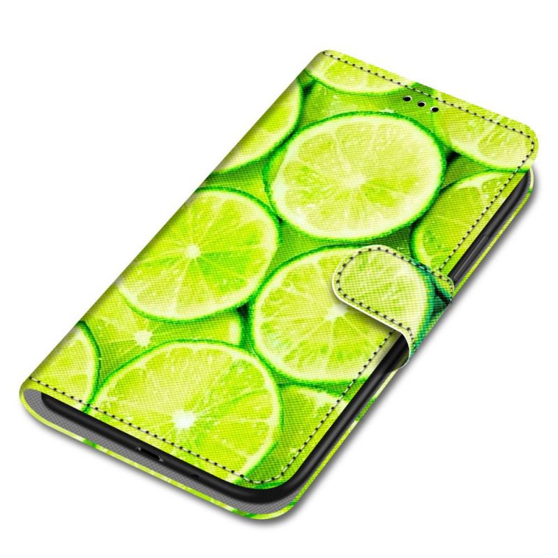 Housse Samsung Galaxy A33 5G Citrons Verts