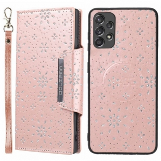 Housse Samsung Galaxy A33 5G Coque Détachable Diamants