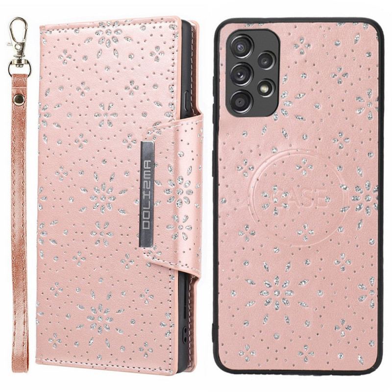 Housse Samsung Galaxy A33 5G Coque Détachable Diamants