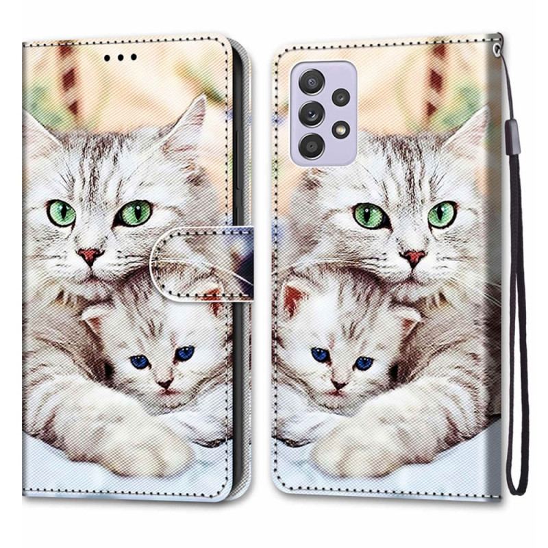 Housse Samsung Galaxy A33 5G Famille de Chats