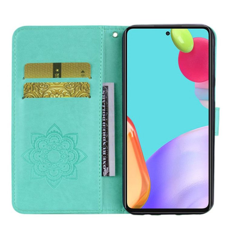 Housse Samsung Galaxy A33 5G Hibou Mandala