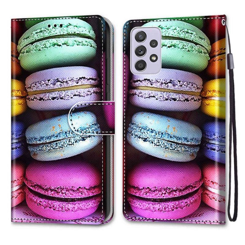 Housse Samsung Galaxy A33 5G Macarons