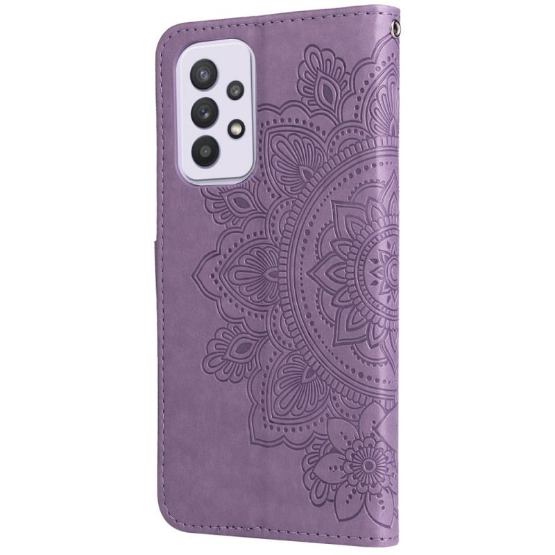 Housse Samsung Galaxy A33 5G Mandala de Fleurs