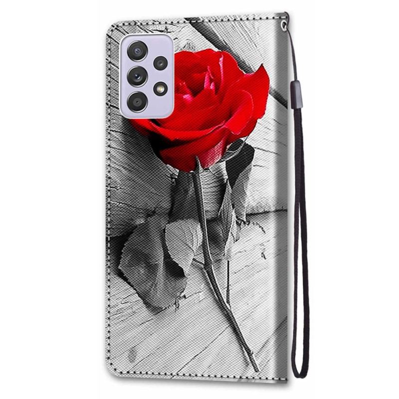 Housse Samsung Galaxy A33 5G Rose Romantique