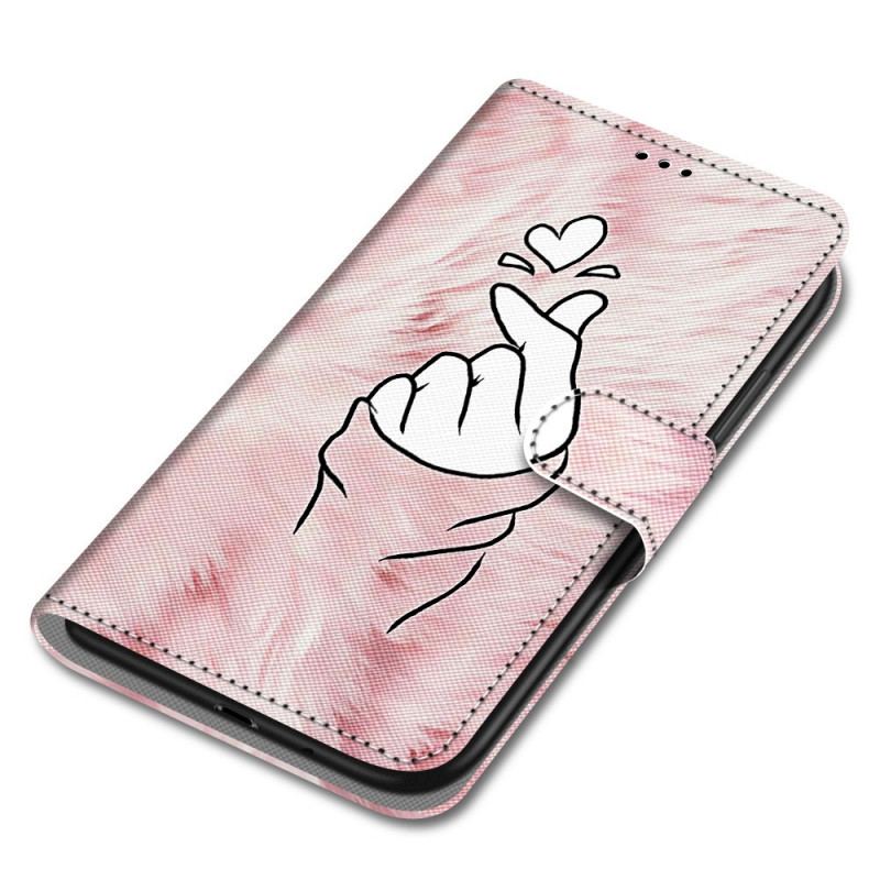 Housse Samsung Galaxy A53 5G Finger Heart