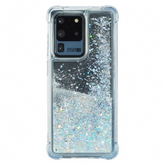 Coque Samsung Galaxy S20 Plus Paillettes Coins Renforcés