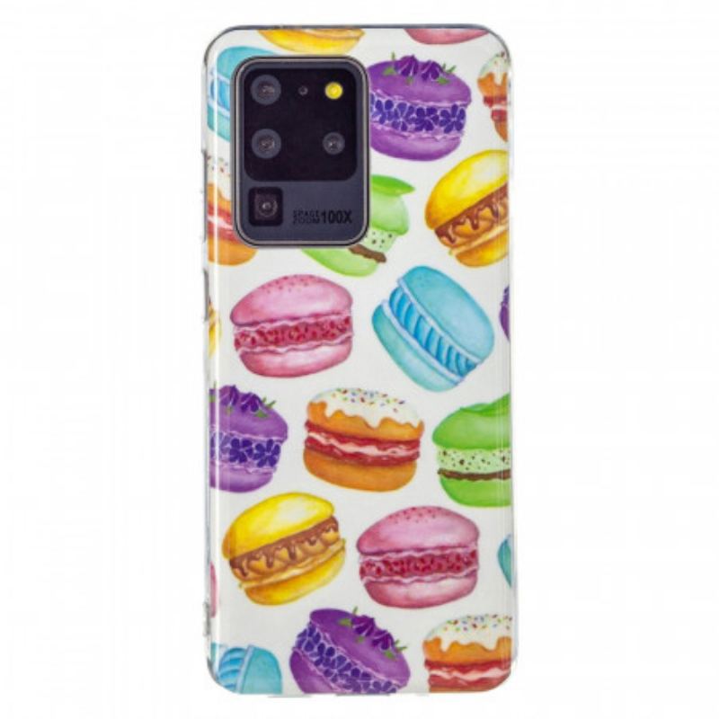 Coque Samsung Galaxy S20 Ultra Macarons Fluorescente