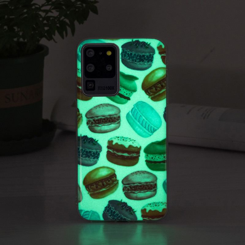 Coque Samsung Galaxy S20 Ultra Macarons Fluorescente