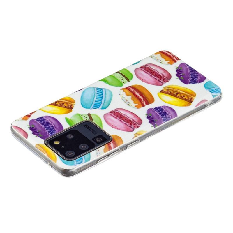 Coque Samsung Galaxy S20 Ultra Macarons Fluorescente