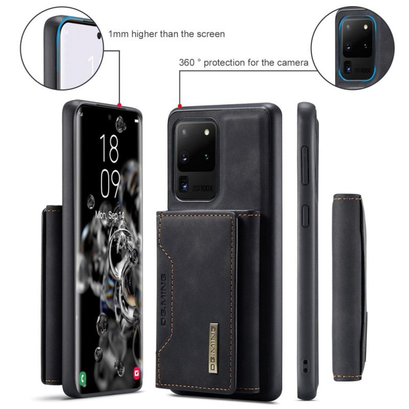 Coque Samsung Galaxy S20 Ultra Porte-Cartes Détachable DG.MING