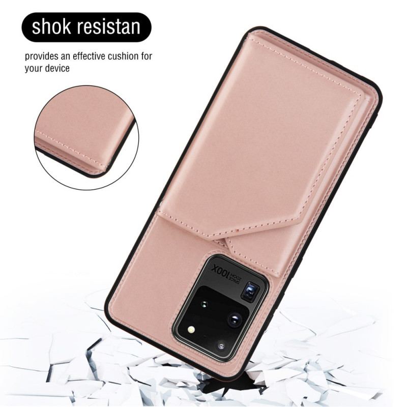 Coque Samsung Galaxy S20 Ultra Porte-cartes Lanière