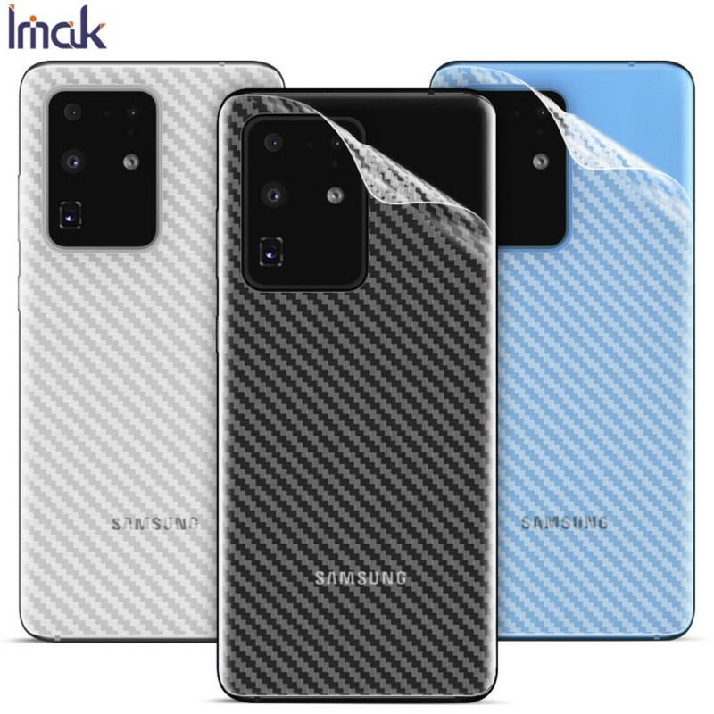 Film Arrière pour Samsung Galaxy S20 Ultra Style Carbone IMAK