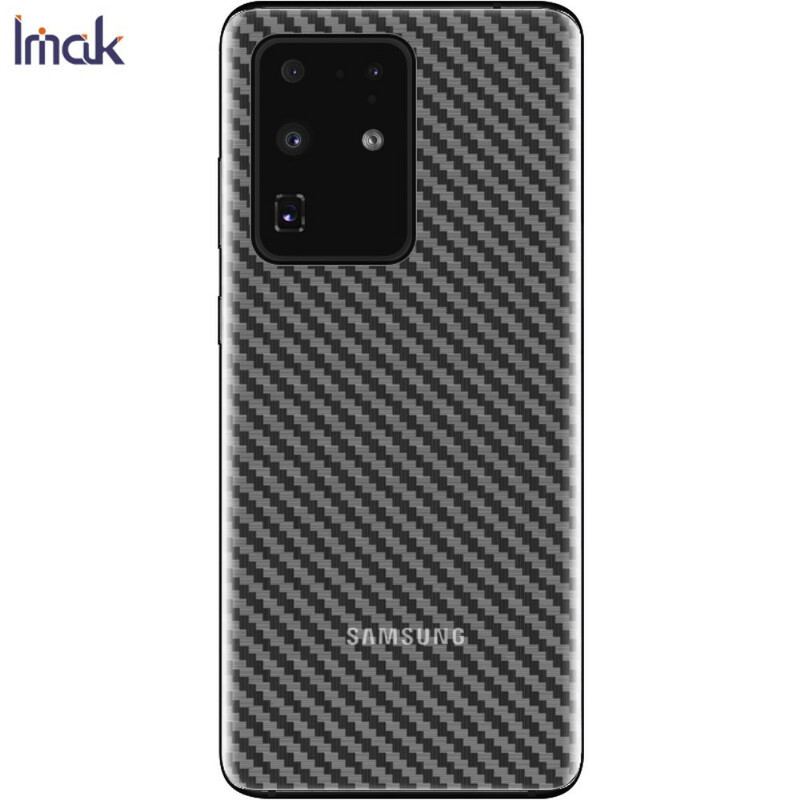 Film Arrière pour Samsung Galaxy S20 Ultra Style Carbone IMAK