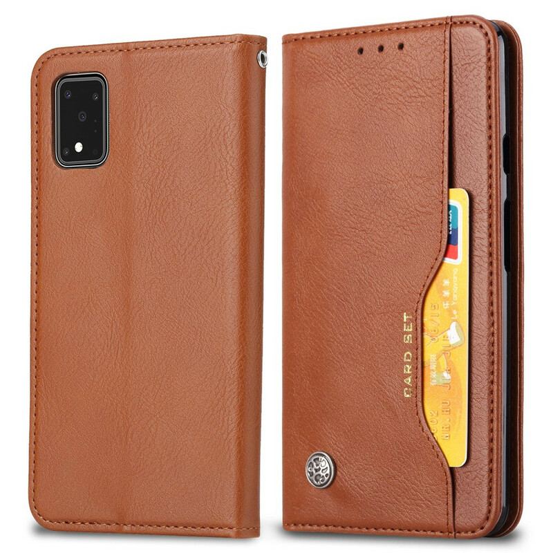 Flip Cover Samsung Galaxy S20 Ultra Simili Cuir Porte-Cartes