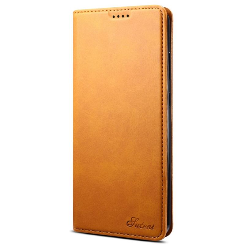 Flip Cover Samsung Galaxy S20 Ultra SUTENI Effet Cuir