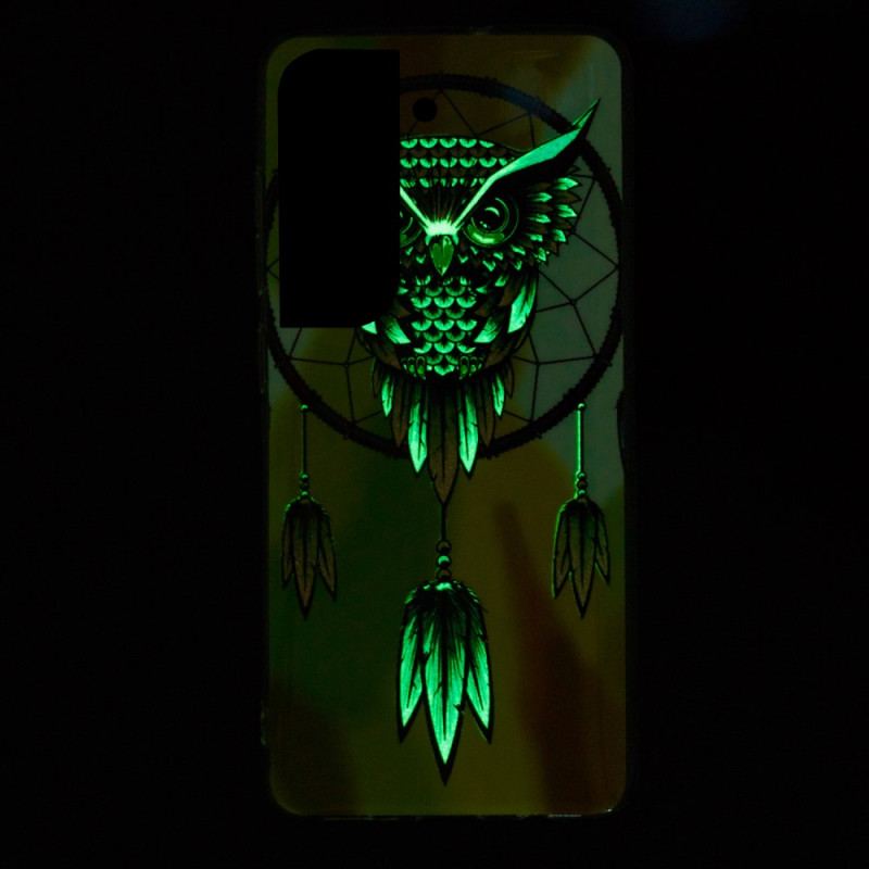 Coque Samsung Galaxy S22 5G Attrape Rêves Unique Fluorescente