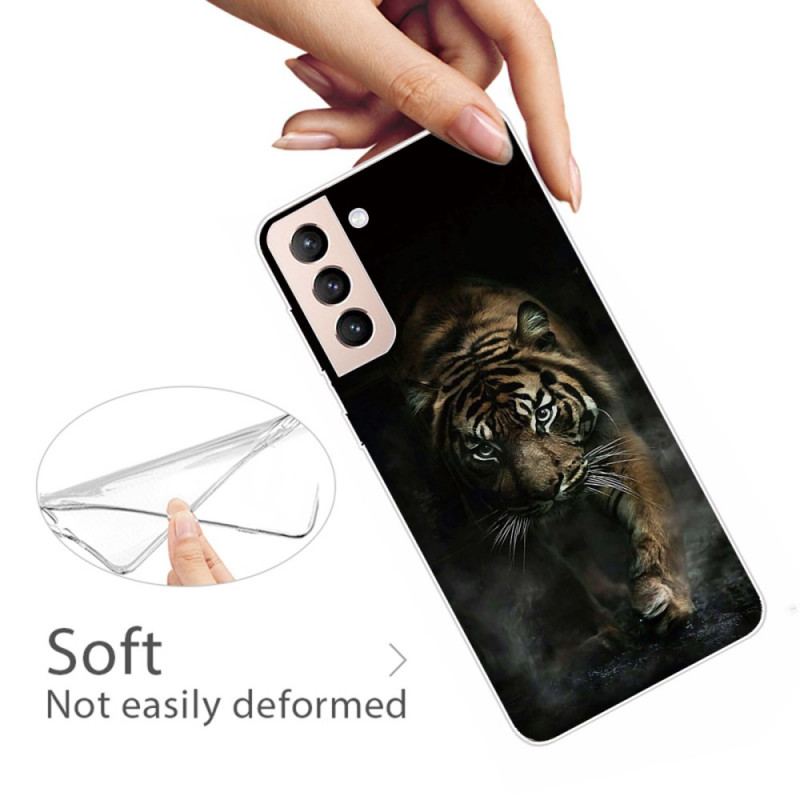 Coque Samsung Galaxy S22 5G Flexible Tigre