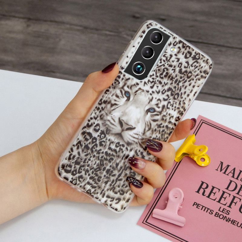 Coque Samsung Galaxy S22 5G Leopard Fluorescente