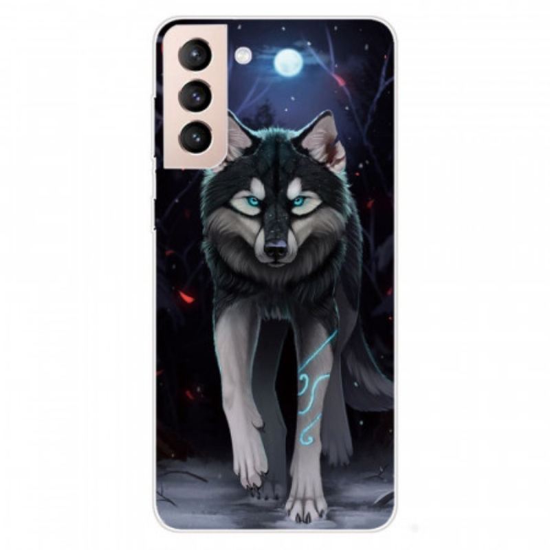 Coque Samsung Galaxy S22 5G Loup Royal