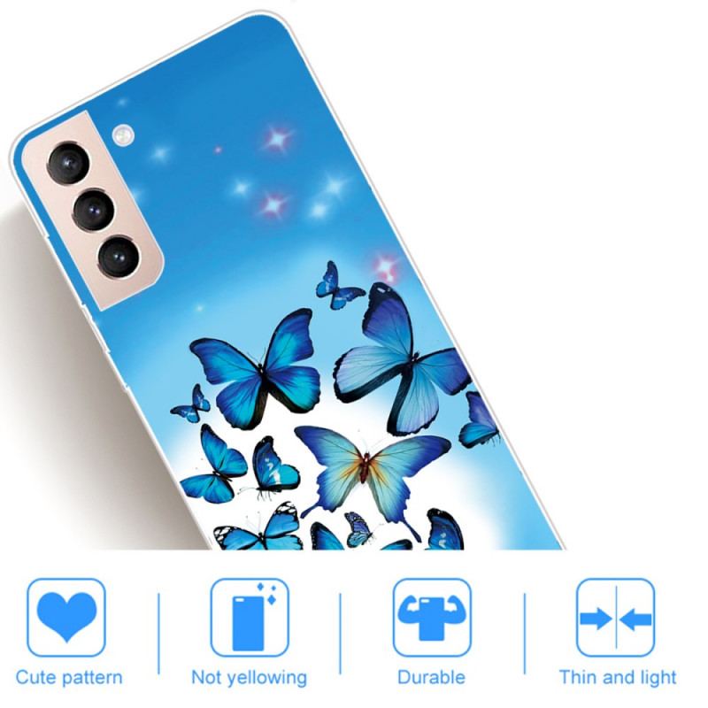 Coque Samsung Galaxy S22 5G Papillons Papillons 2