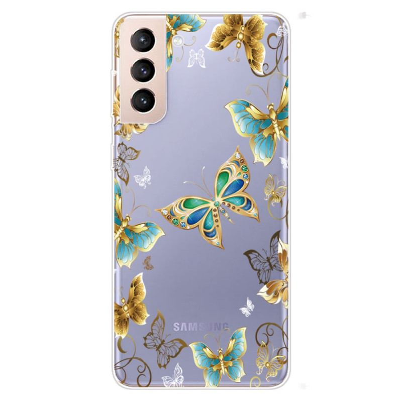 Coque Samsung Galaxy S22 5G Papillons Design