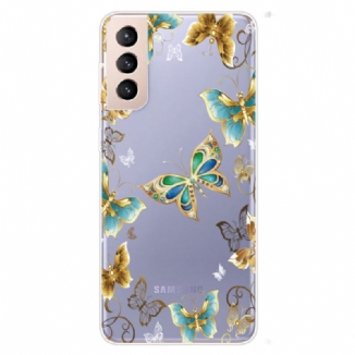 Coque Samsung Galaxy S22 5G Papillons Design