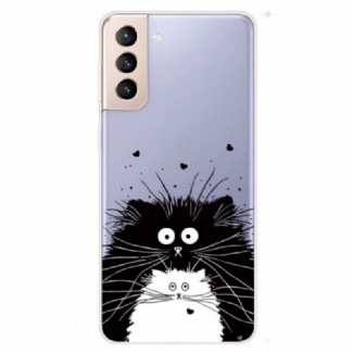 Coque Samsung Galaxy S22 5G Regarde les Chats