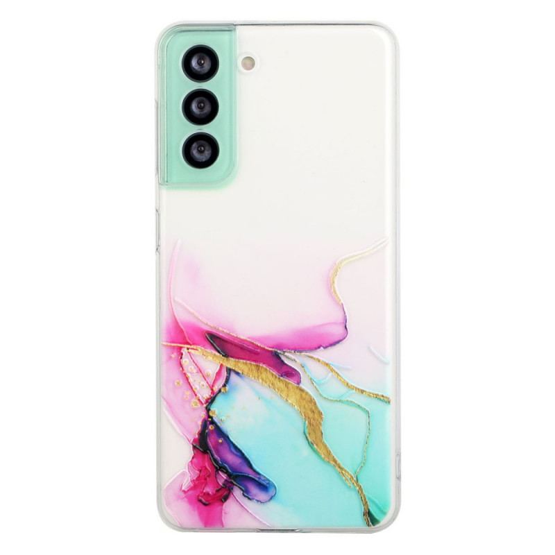 Coque Samsung Galaxy S22 5G Silicone Effet Marbré