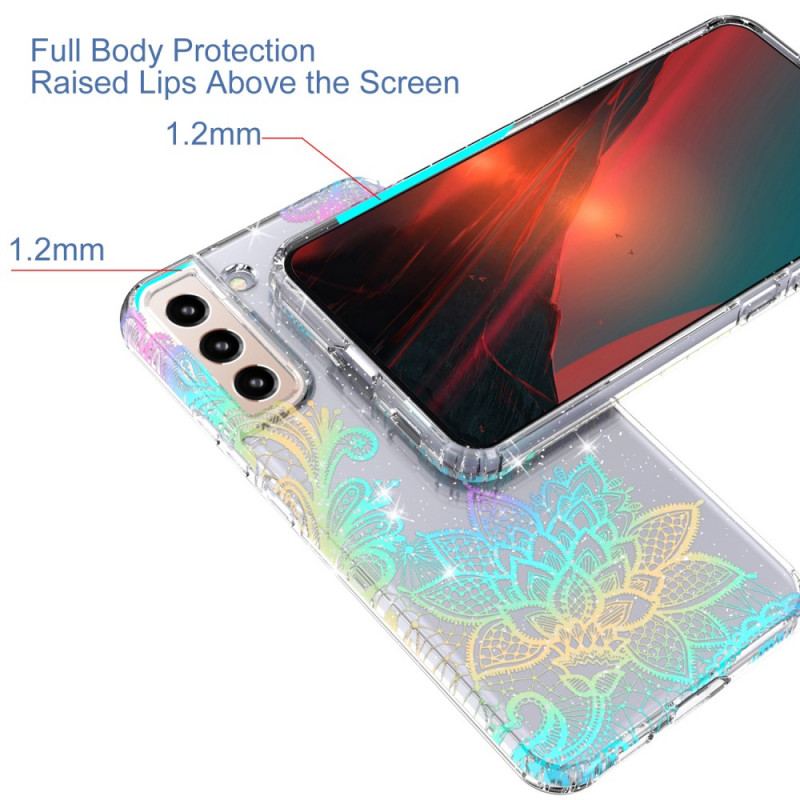 Coque Samsung Galaxy S22 5G Silicone Flexible Mandala