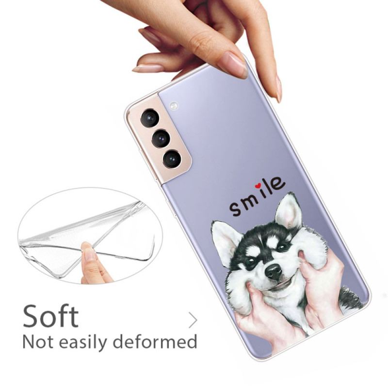 Coque Samsung Galaxy S22 5G Smile Dog