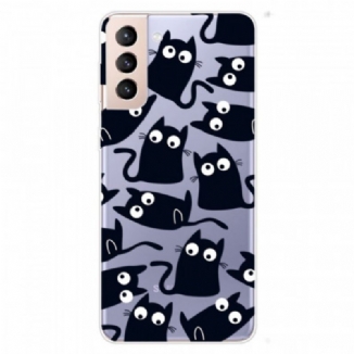 Coque Samsung Galaxy S22 5G Souris Noires