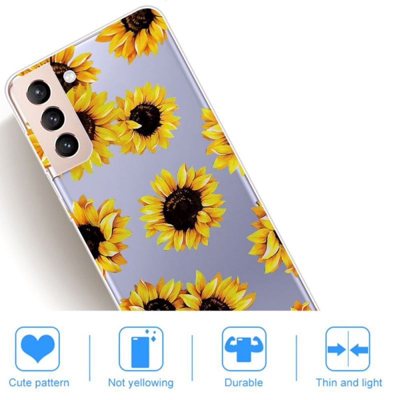 Coque Samsung Galaxy S22 5G Tournesols