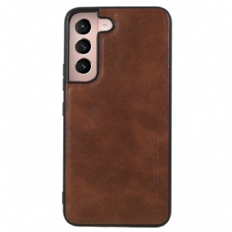 Coque Samsung Galaxy S22 5G X- Level Effet Cuir Vintage