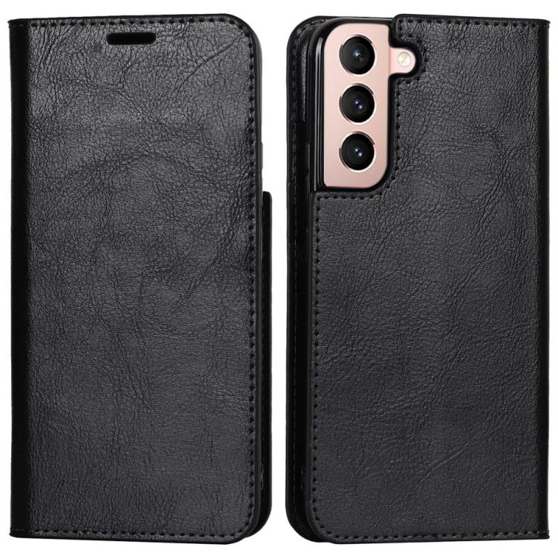 Flip Cover Samsung Galaxy S22 5G Cuir Véritable