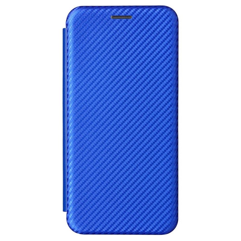 Flip Cover Samsung Galaxy S22 5G Fibre Carbone