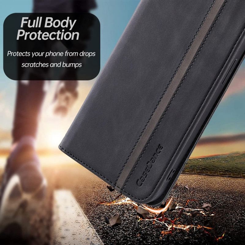 Flip Cover Samsung Galaxy S22 5G Simili Cuir CASEDANCE